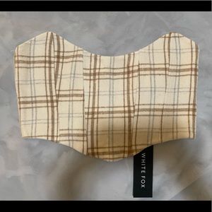White Fox bustier top